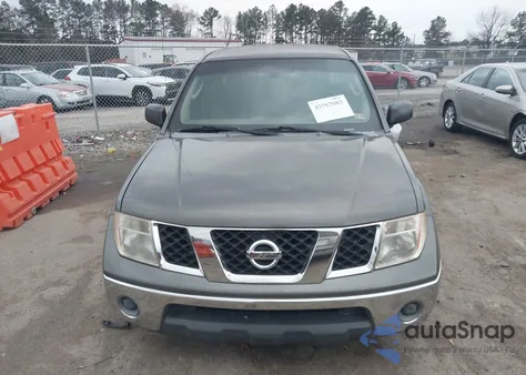 2007 Nissan Frontier Se from USA, damaged, VIN 1N6AD09U07C465561